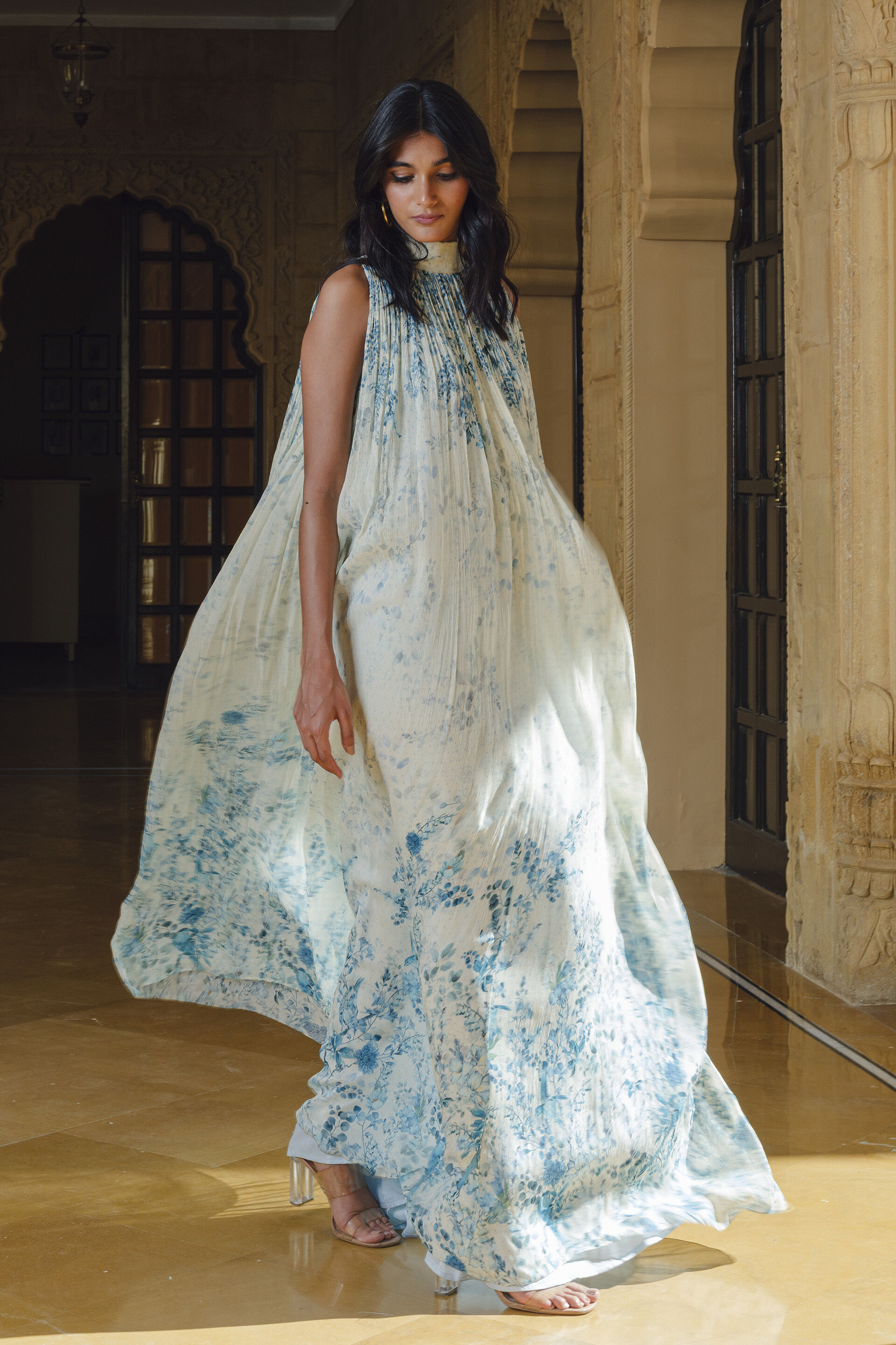 Aluma Gown - Powder Blue